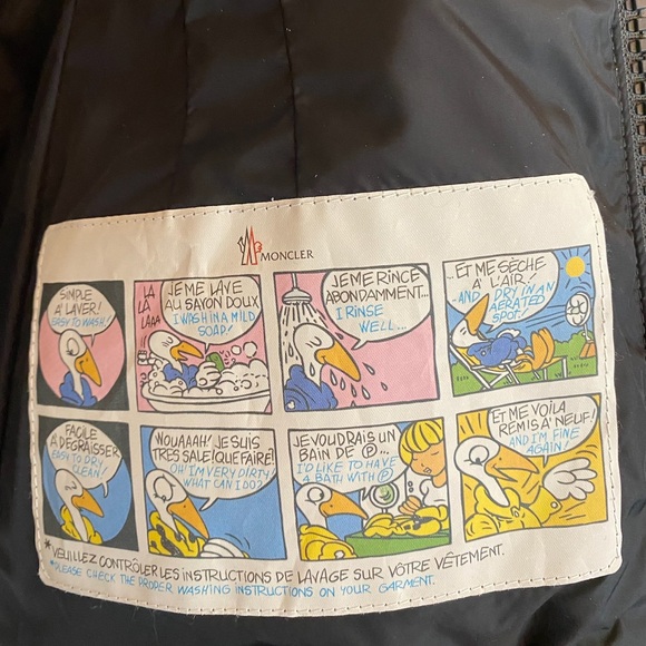 ✨ MONCLER Vis Giubotto puffer down jacket with knit wool collar - Picture 9 of 15